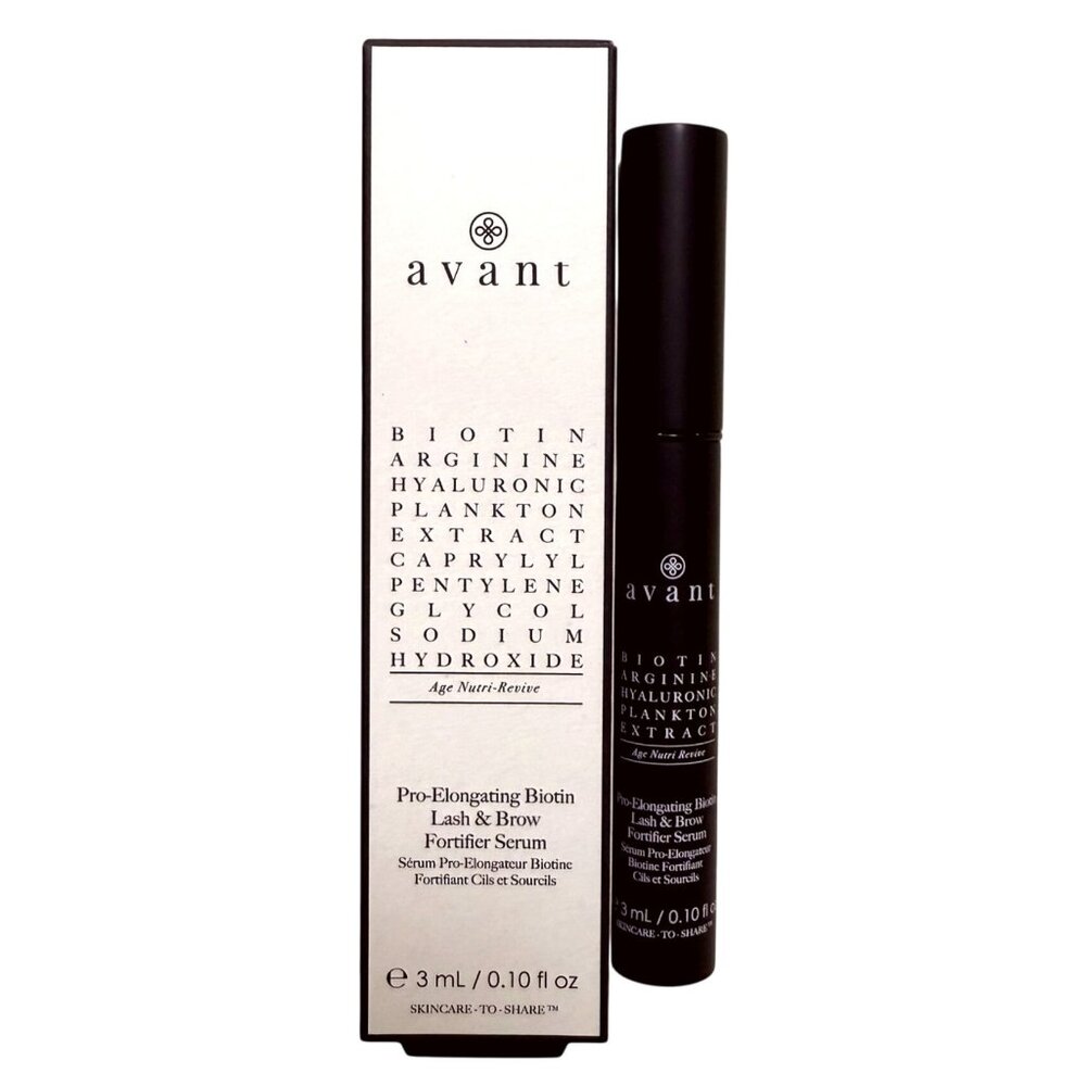 Avant Pro-Elongating Biotin Lash and Brow Fortifier Serum Full Size 3ml